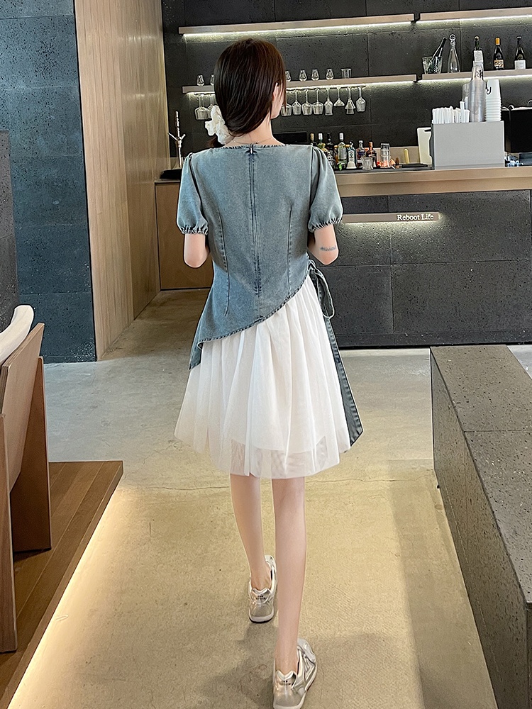 Summer Sexy underwear denim dress for women