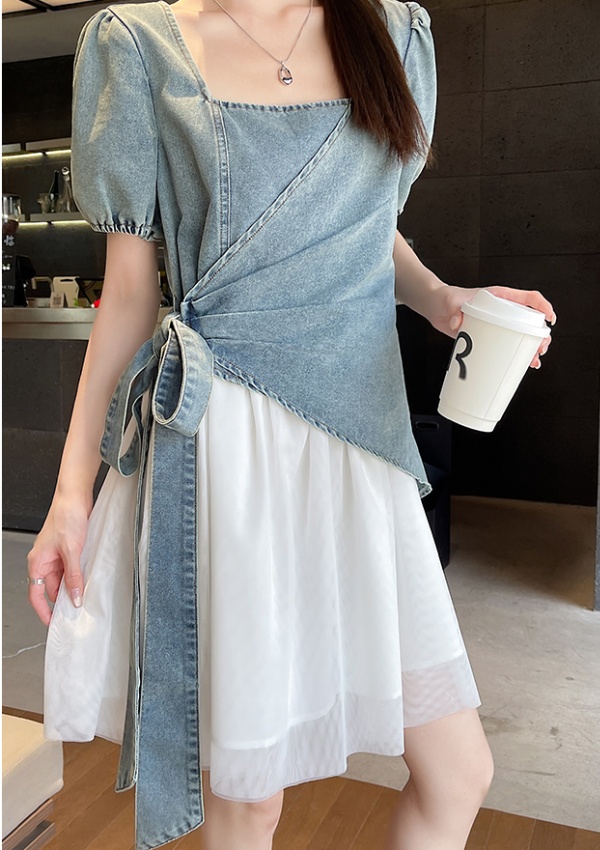 Summer Sexy underwear denim dress for women