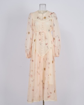 France style tender long dress temperament dress for women