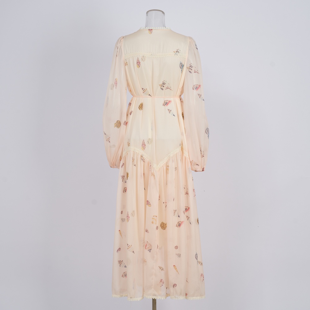 France style tender long dress temperament dress for women