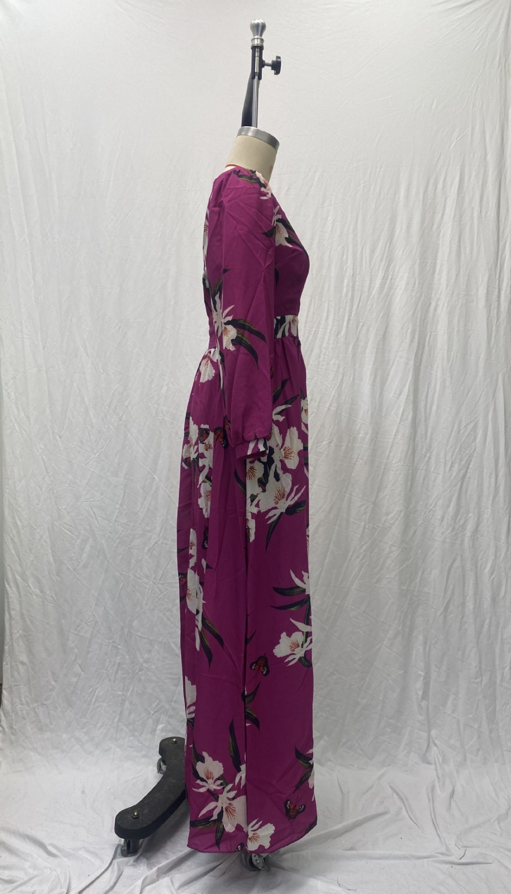 Big skirt printing dress summer long dress for women