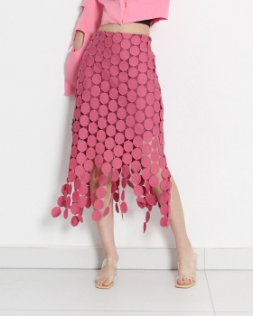Western style spring long skirt tassels fashion skirt