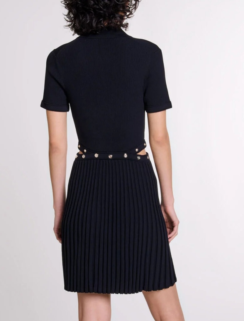 Pinched waist fashion T-back short dress for women