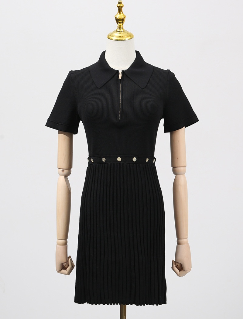 Pinched waist fashion T-back short dress for women
