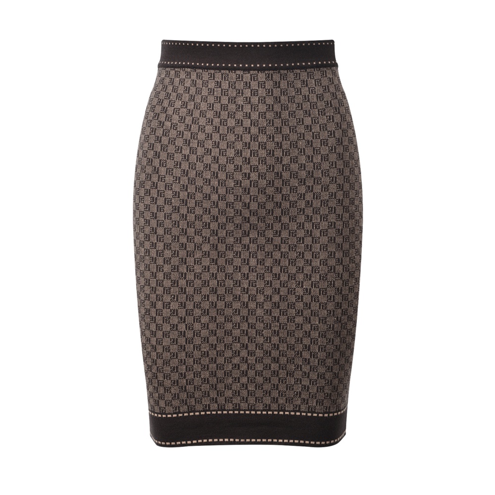 Slim package hip tops temperament short skirt a set