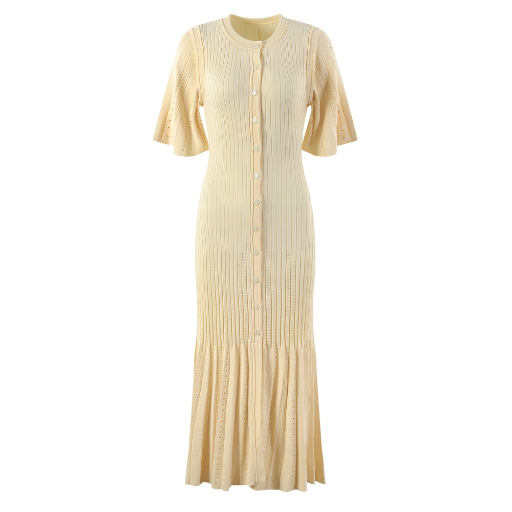 Ladies mermaid dress fashion knitted long dress for women