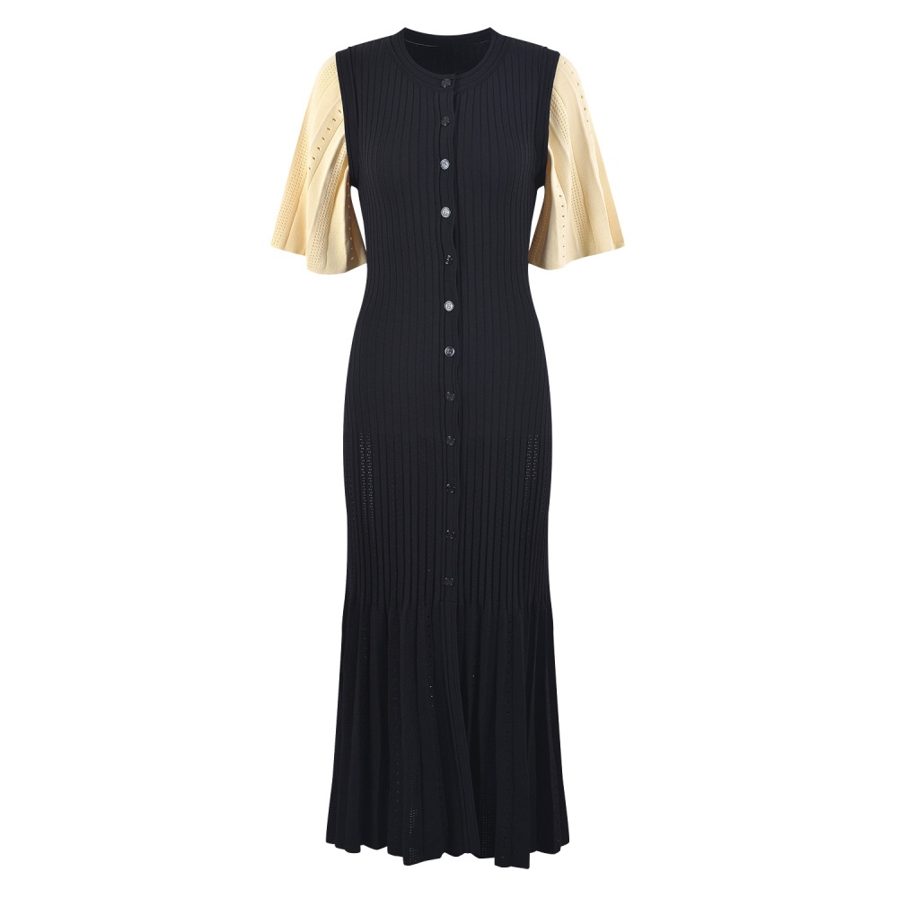 Ladies mermaid dress fashion knitted long dress for women