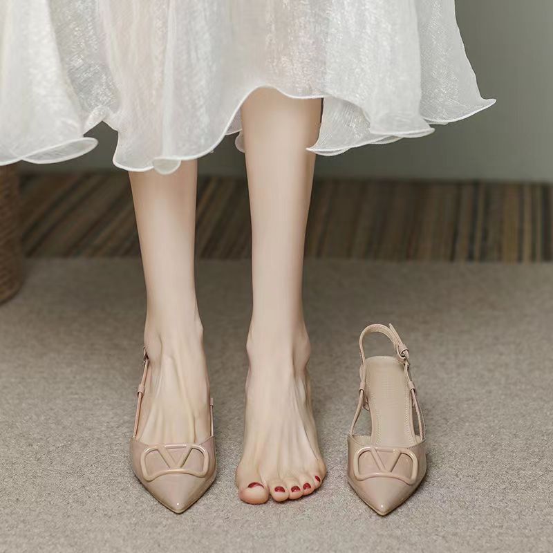 Spring and summer wedding shoes high-heeled shoes for women