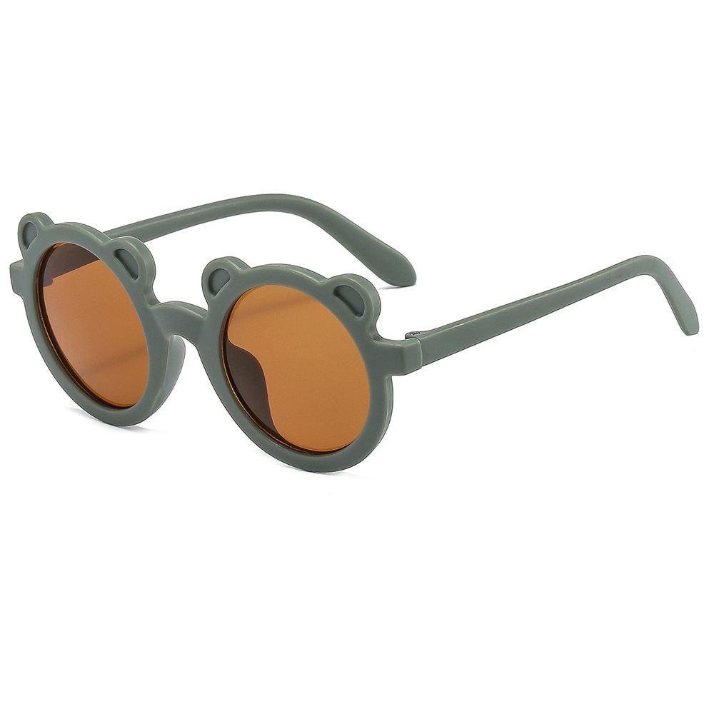 Fashion cubs child glasses girl beige Sunglasses