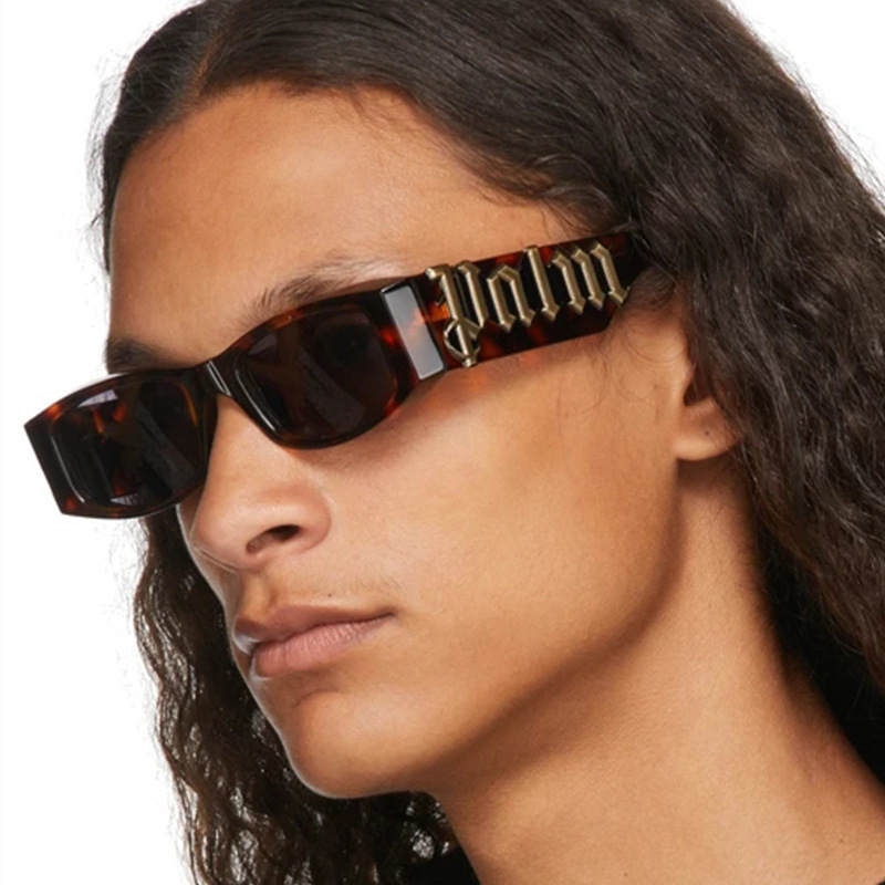 Retro square frame Sunglasses small frame glasses for women