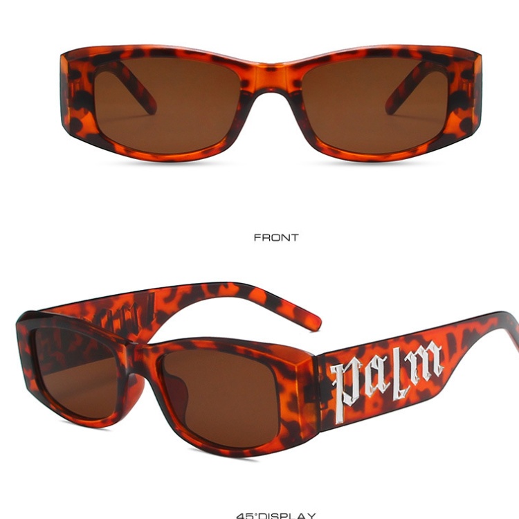 Retro square frame Sunglasses small frame glasses for women