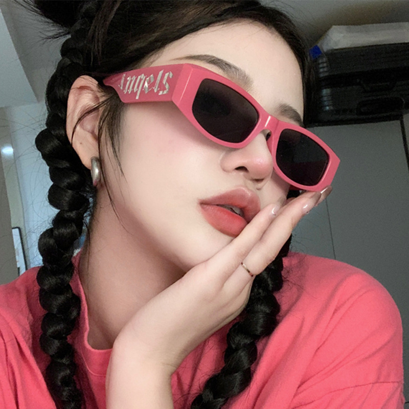 Retro square frame Sunglasses small frame glasses for women