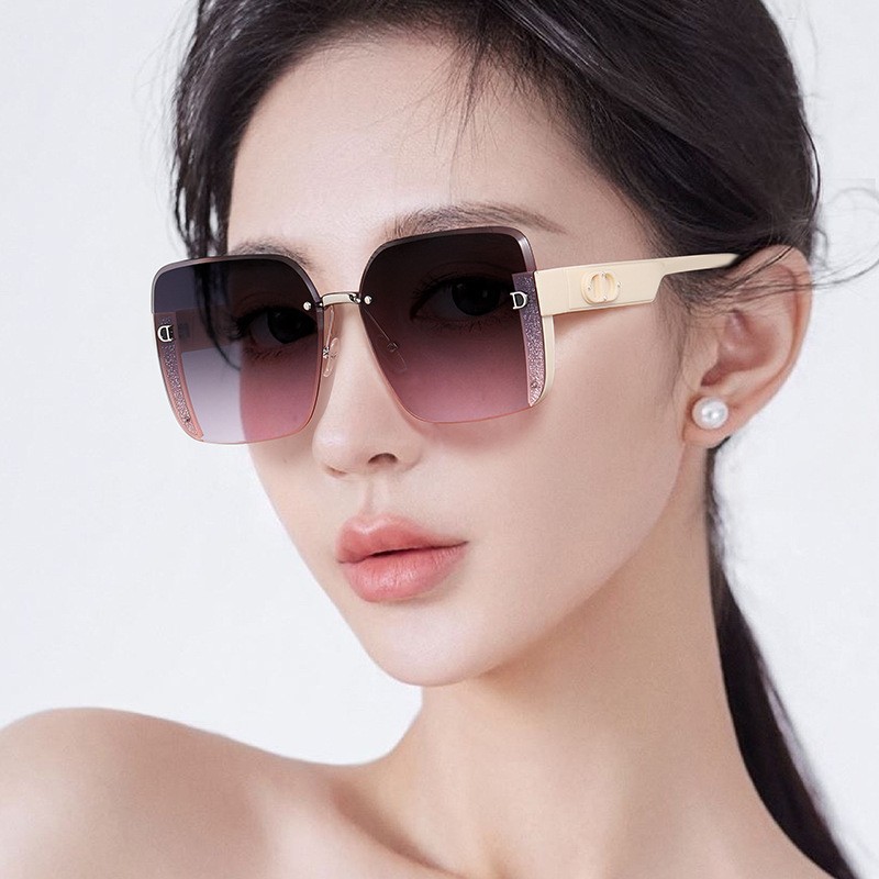 Fashion show thin all-match Sunglasses for women