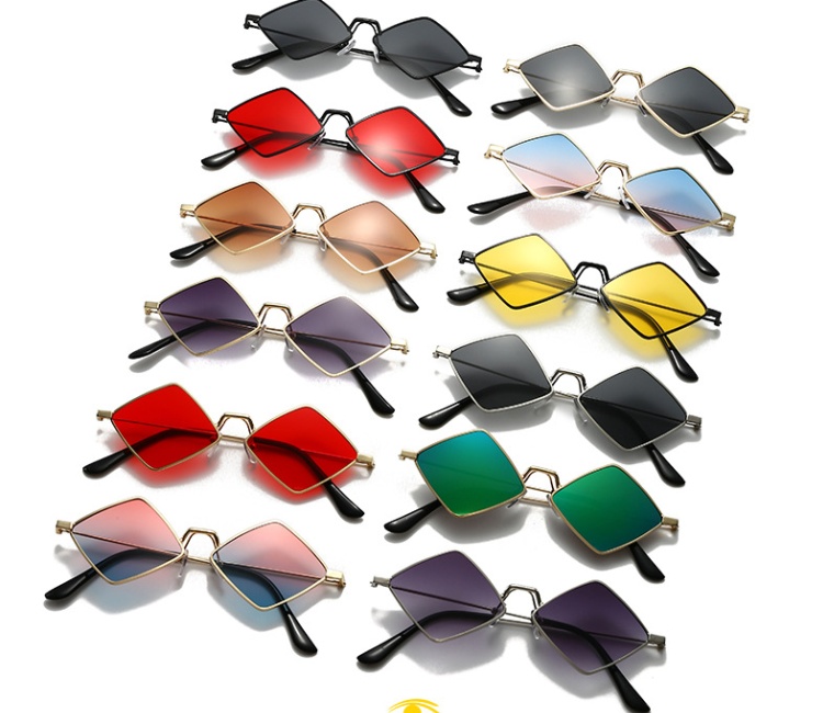 European style diamond hip-hop fashion Sunglasses