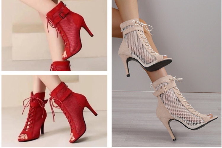European style fashion frenum fish mouth high-heeled shoes