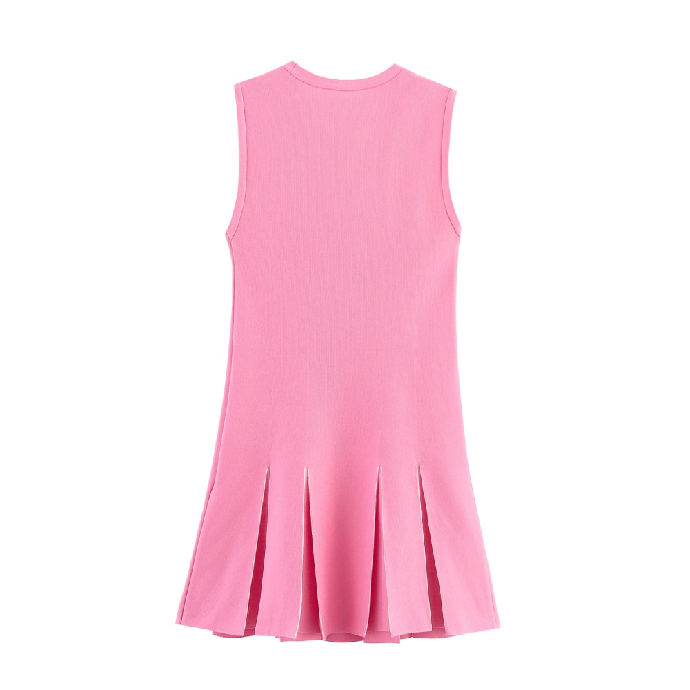 Fashion spring knitted France style dress for women