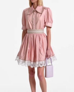 Summer shirt personality skirt a set for women