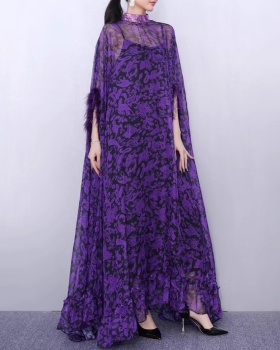 Sling fashion summer dress 2pcs set for women