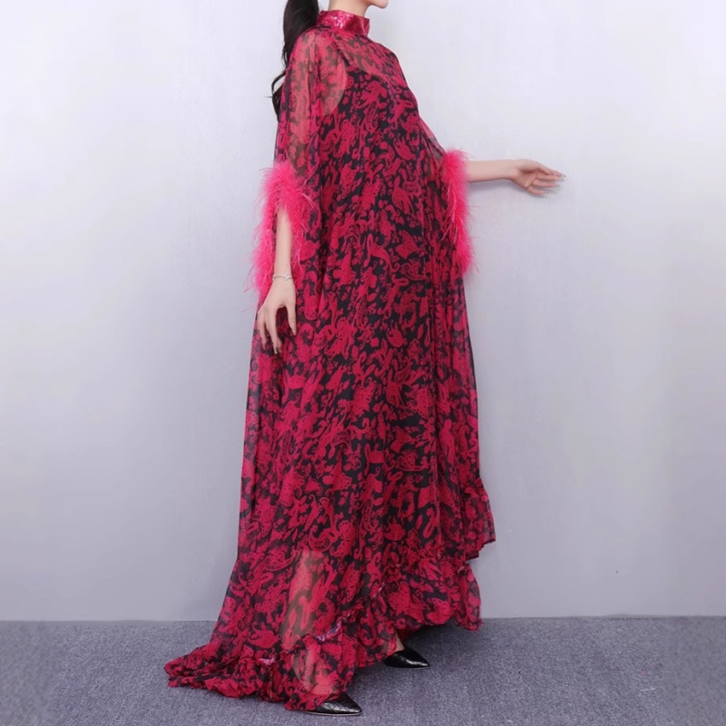 Sling fashion summer dress 2pcs set for women
