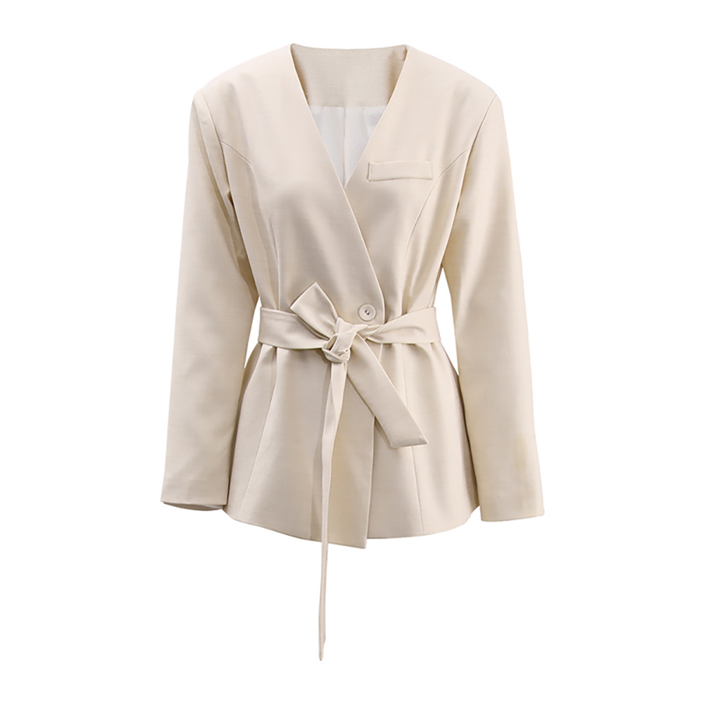 Wide leg business suit culottes 2pcs set