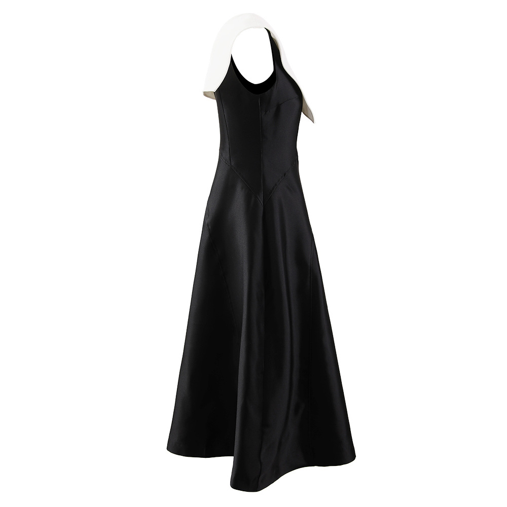 A-line temperament dress asymmetry formal dress for women