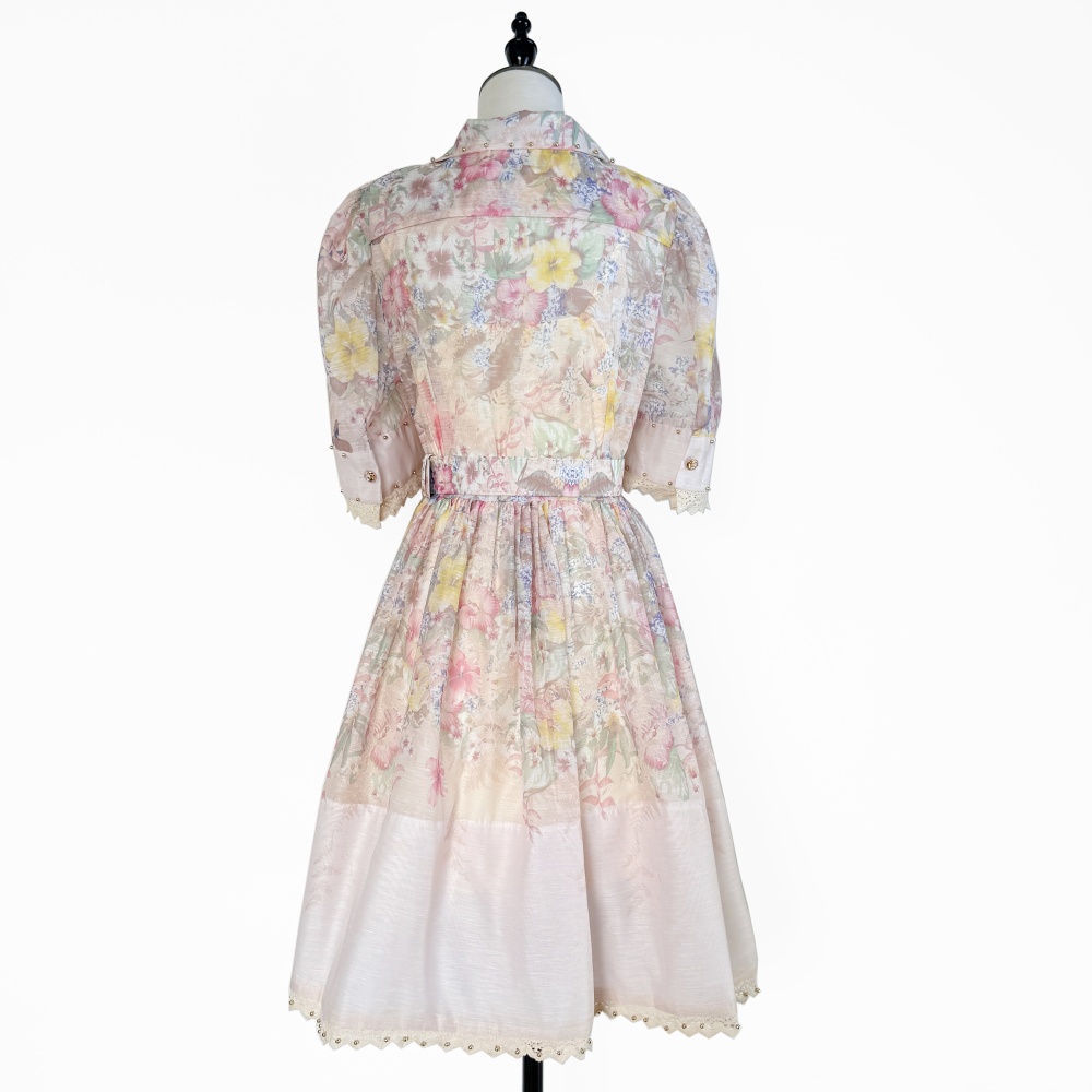 Printing short dress fashion business suit