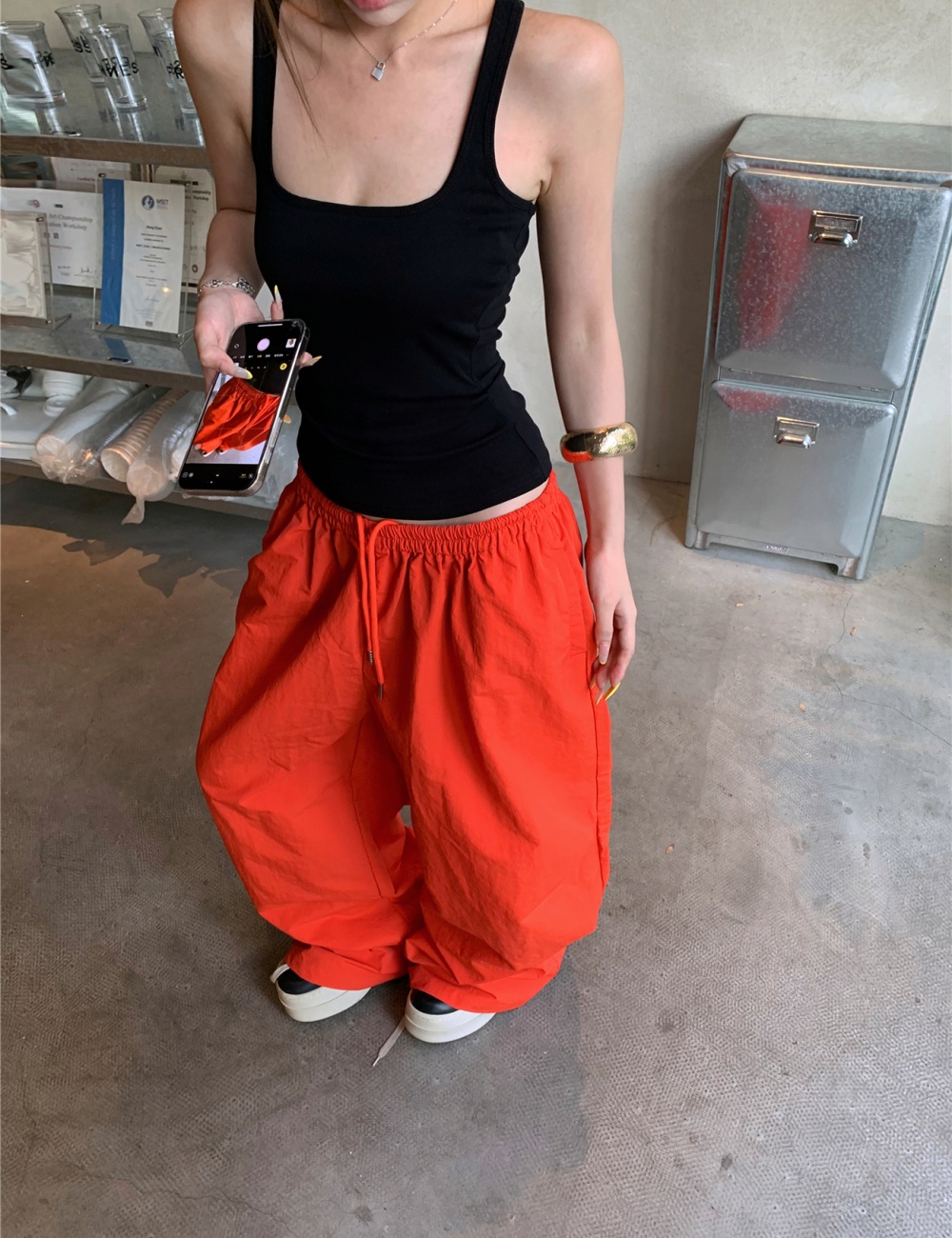 Slim spicegirl casual pants low-waist long pants for women