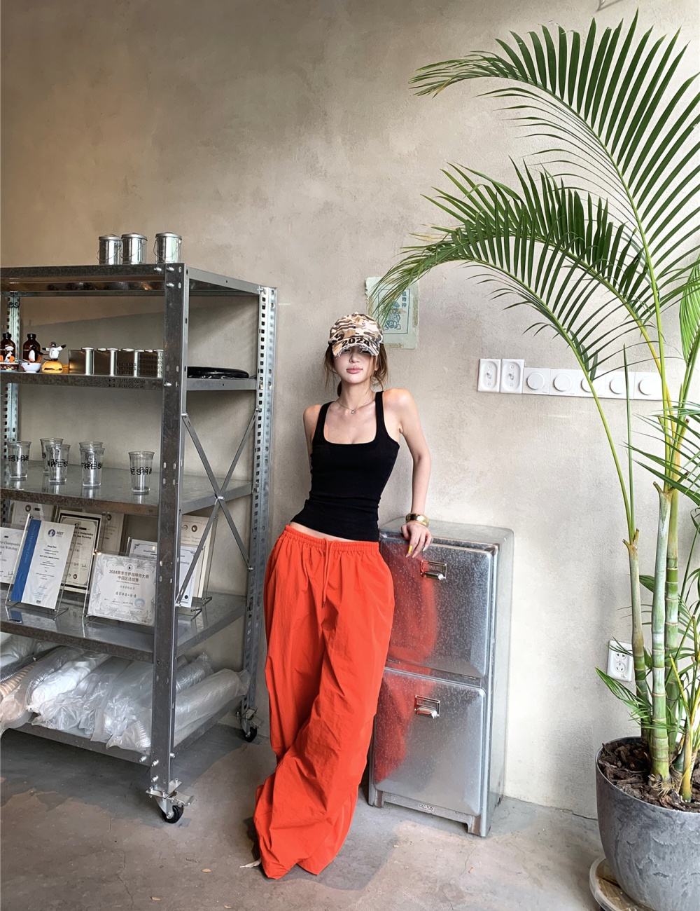 Slim spicegirl casual pants low-waist long pants for women