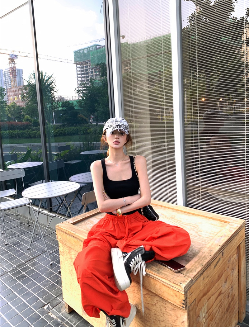 Slim spicegirl casual pants low-waist long pants for women
