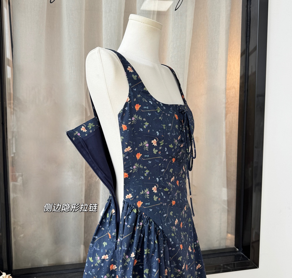 Colors floral slim frenum summer dress for women