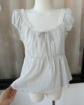 Small lantern sleeve small shirt romantic doll shirt
