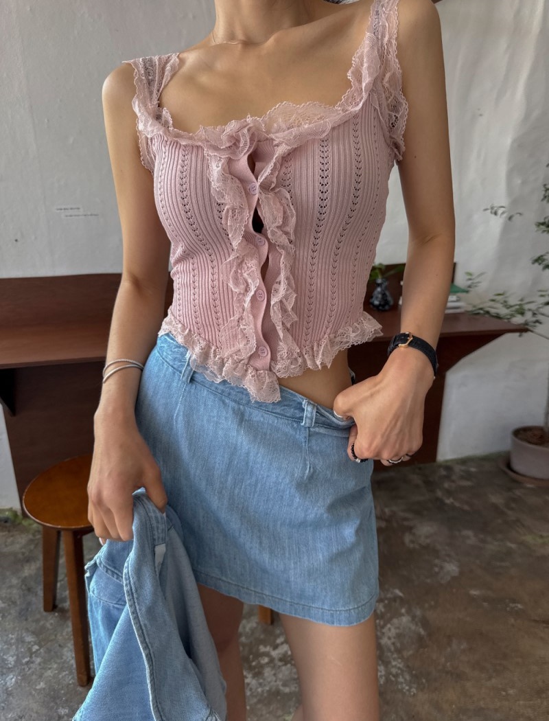 All-match Korean style sweater Western style vest