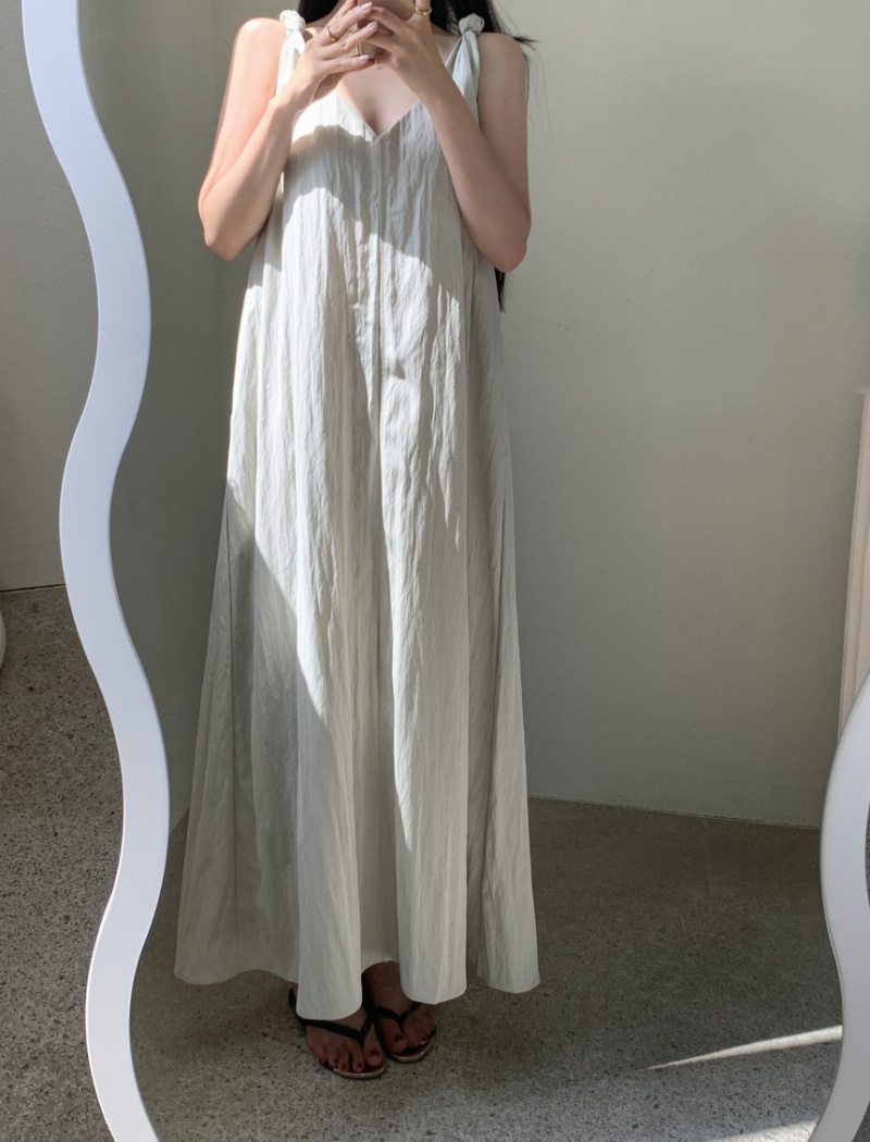 Korean style temperament vest sleeveless all-match dress