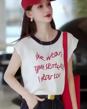 Thin fashion sweater Western style tops for women