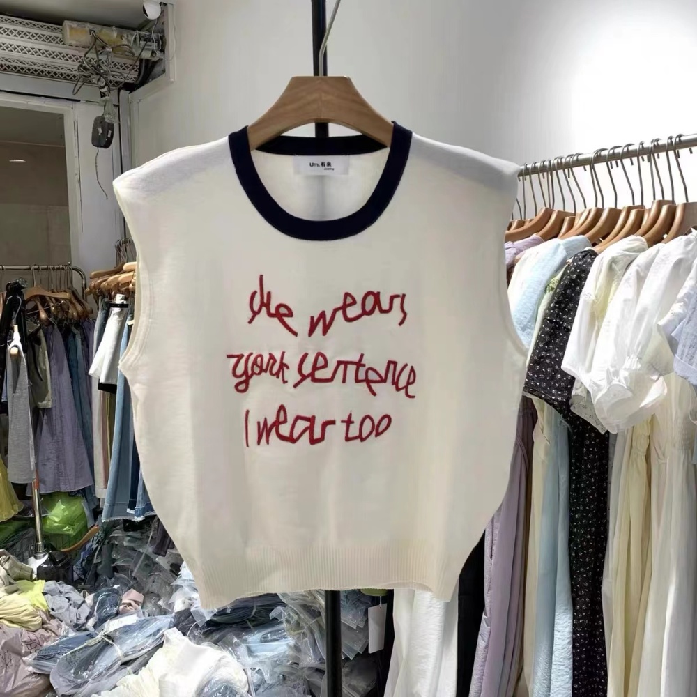 Thin fashion sweater Western style tops for women