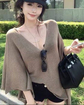 Sunscreen lazy thin slim loose tops