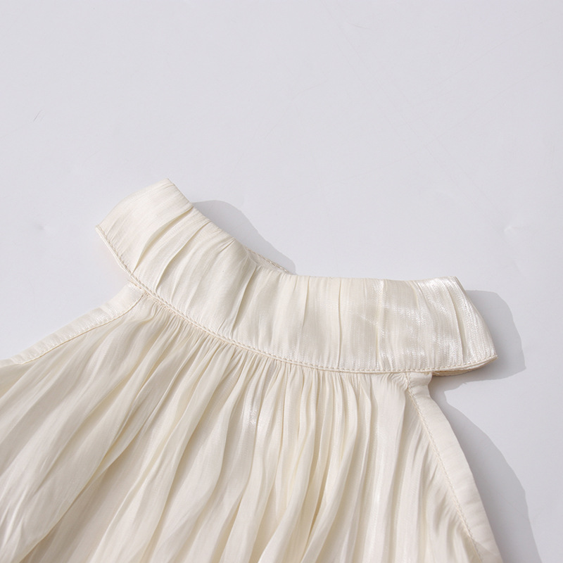 Temperament frenum tops loose chiffon shirt for women