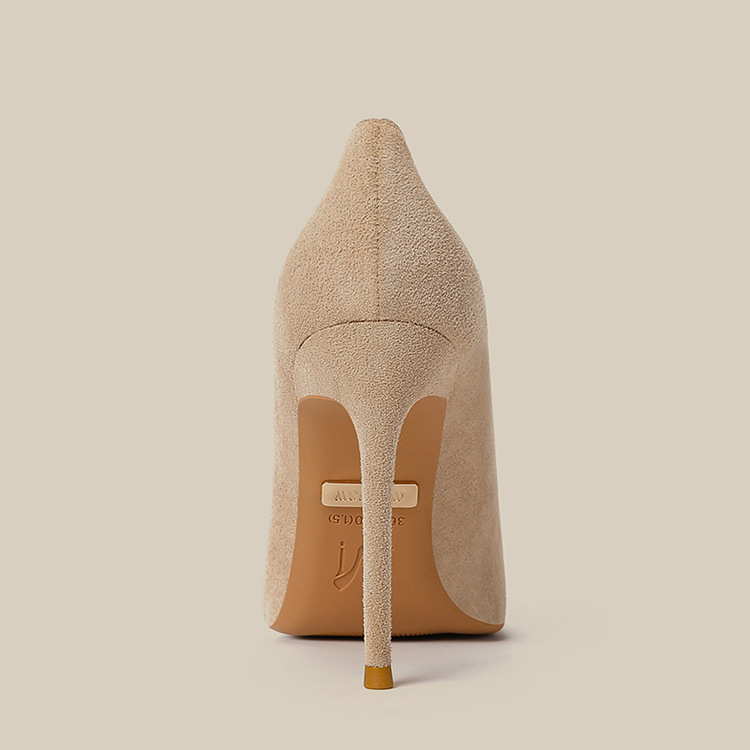 Sexy fine-root high-heeled shoes pointed shoes for women