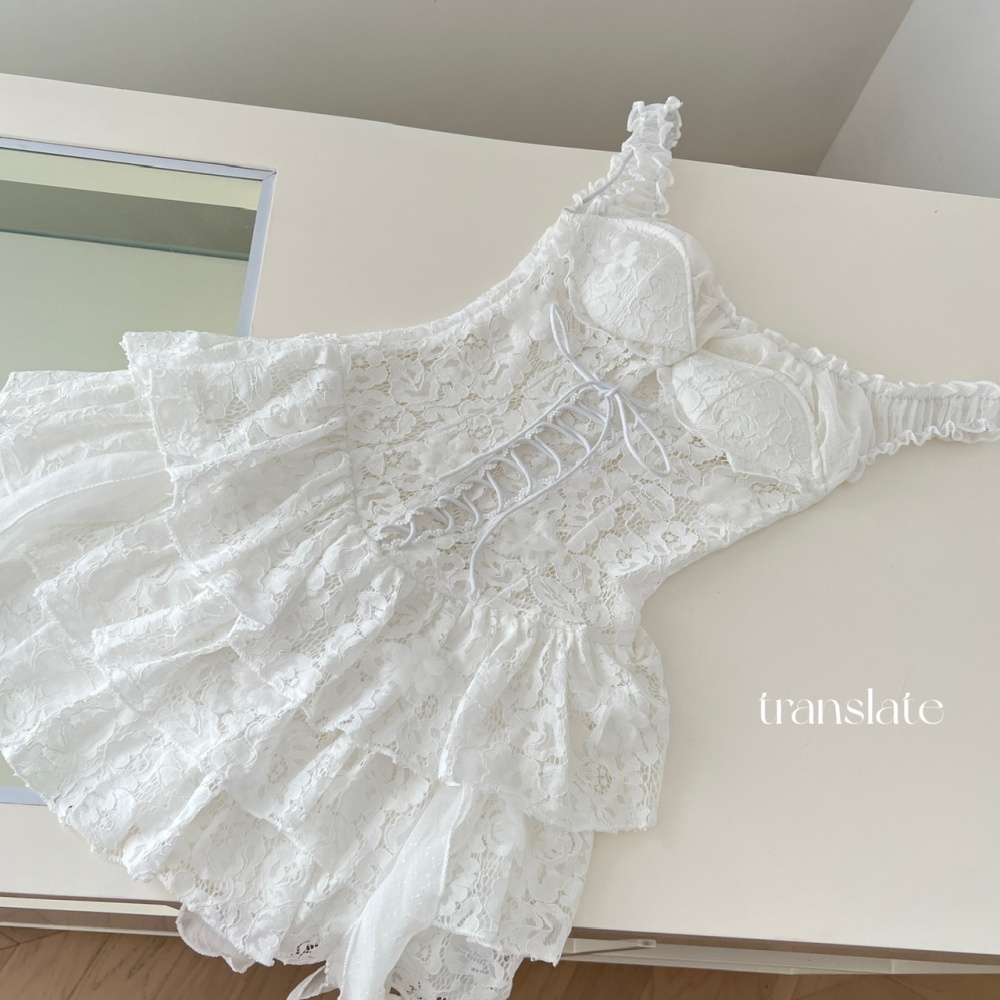 Pinched waist slim dress summer T-back for women