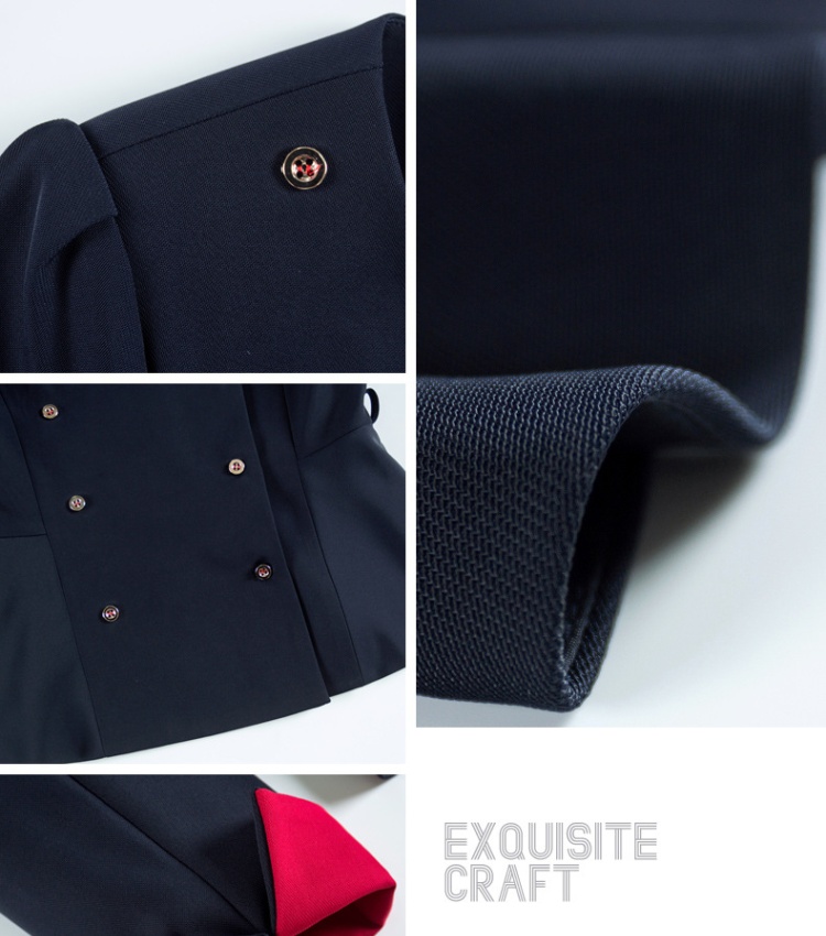 Fashion temperament coat autumn uniform a set for women
