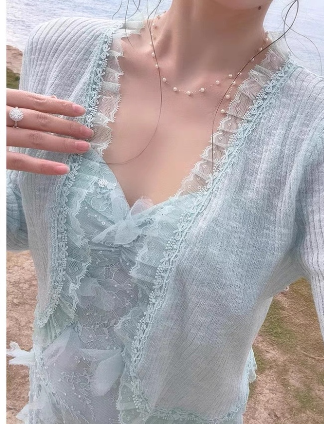 With sling knitted short tops purple unique sun shirt