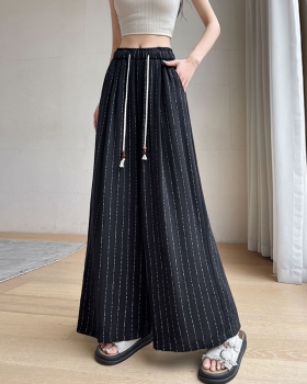 Sunscreen straight pants mopping wide leg pants