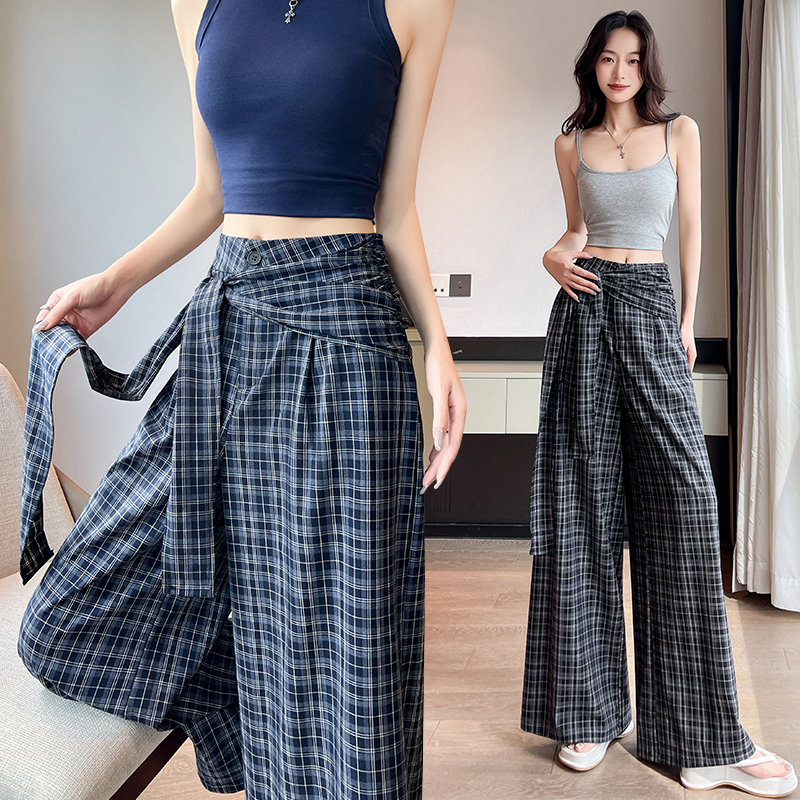 All-match wide leg pants long pants for women