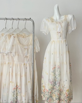 Temperament lady long dress niche dress