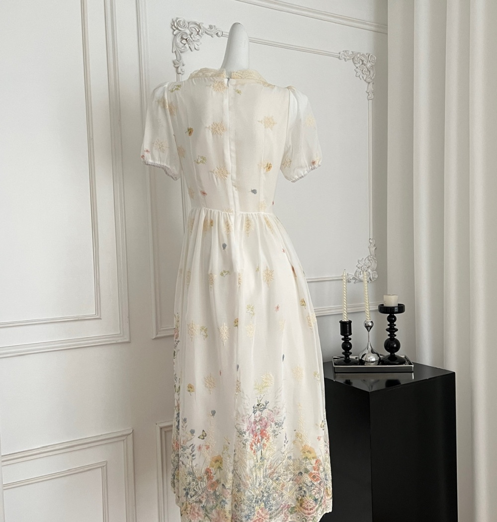 Temperament lady long dress niche dress