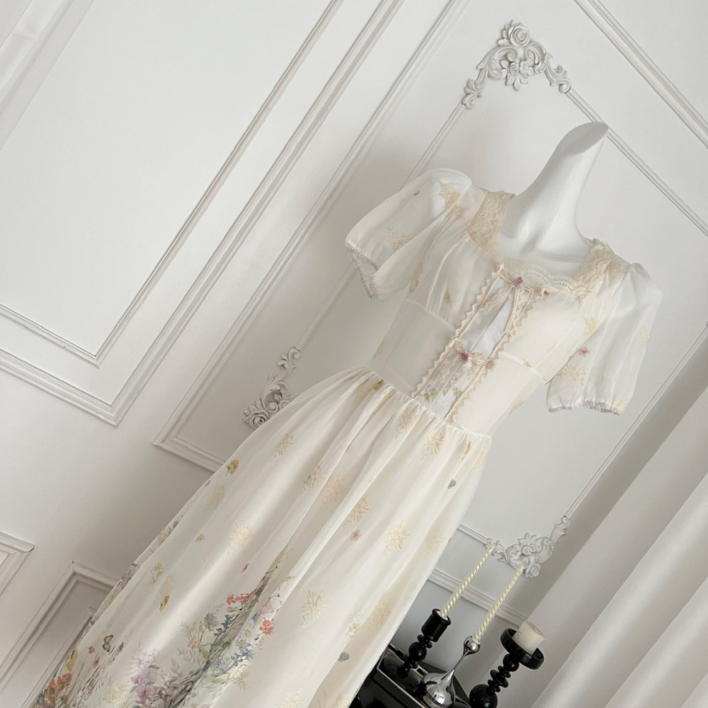 Temperament lady long dress niche dress