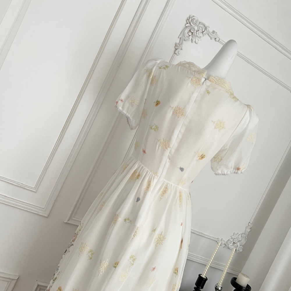 Temperament lady long dress niche dress