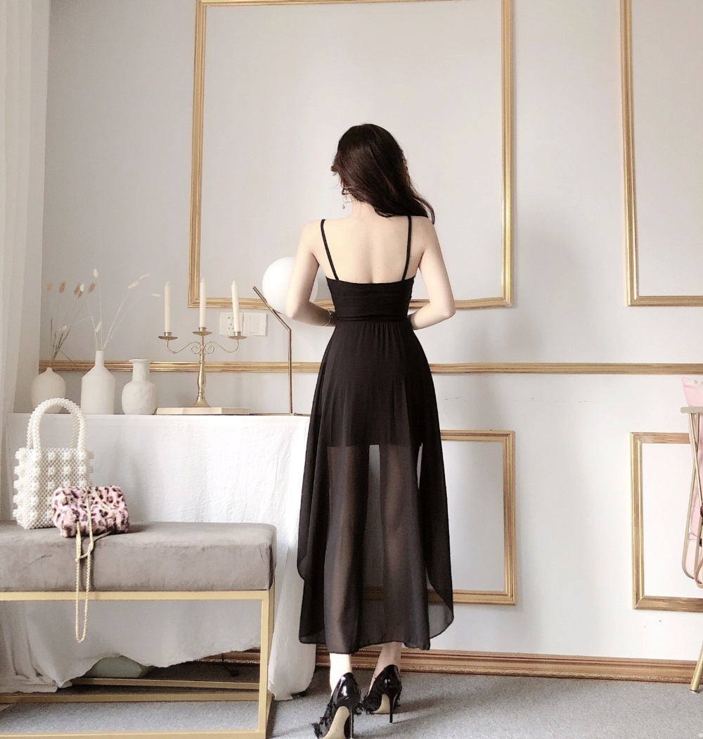 Slim queen sexy dress banquet sling evening dress for women