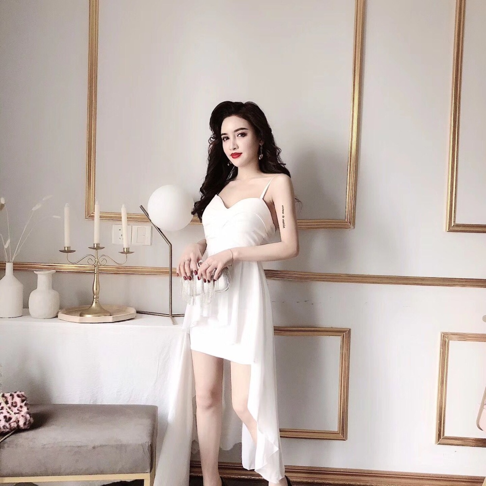Slim queen sexy dress banquet sling evening dress for women