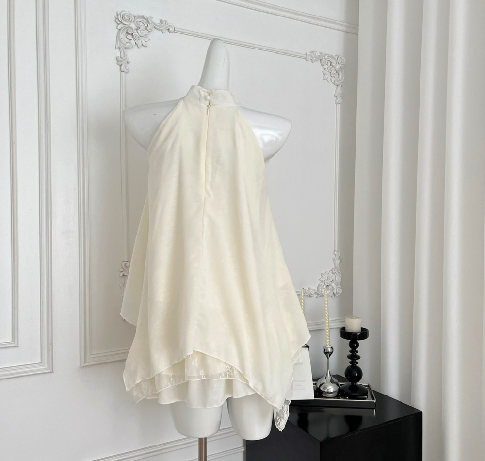 Chinese style short skirt loose skirt a set